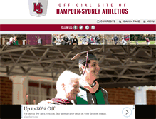 Tablet Screenshot of hscathletics.com